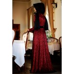 Pınar Şems - Laminasyon Elbise - Kırmızı